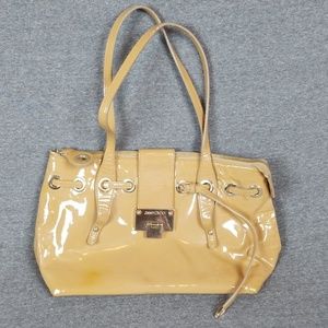 Jimmy Choo Tan Patent Leather Purse
